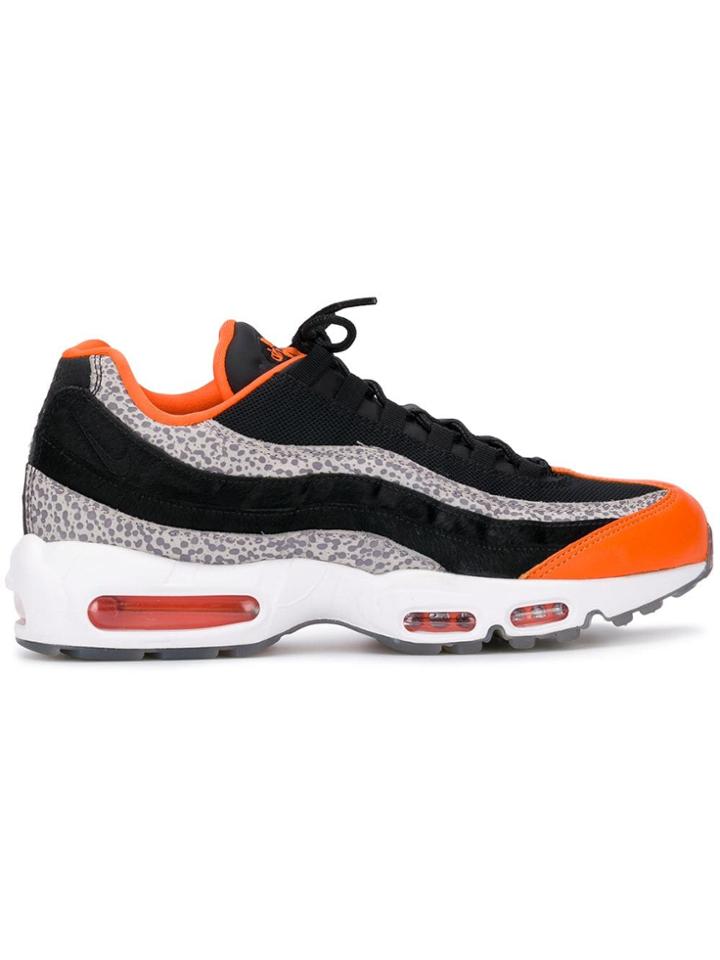 Nike Air Max Panelled Sneakers - Black