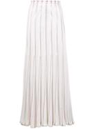 Adam Lippes Trumpet Skirt, Women's, Size: Small, White, Cotton