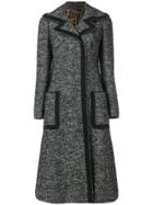 Dolce & Gabbana A-line Coat - Black