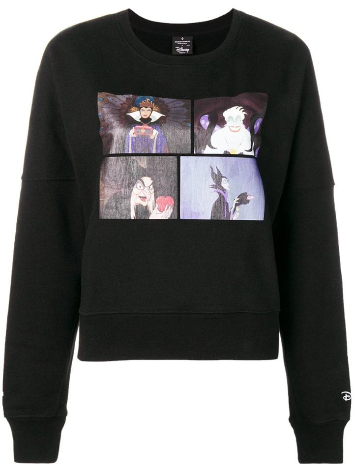 Marcelo Burlon County Of Milan Disney Stamped Sweatshirt - Black