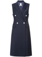 Kuho Double-breasted Tailored Dress - Black