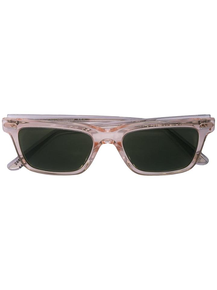 Oliver Peoples Square Frame Sunglasses - Pink