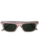Oliver Peoples Square Frame Sunglasses - Pink