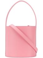 Staud Round Bucket Bag - Pink & Purple