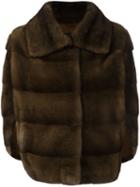 Liska Mink Fur Jacket, Women's, Size: M, Brown, Mink Fur