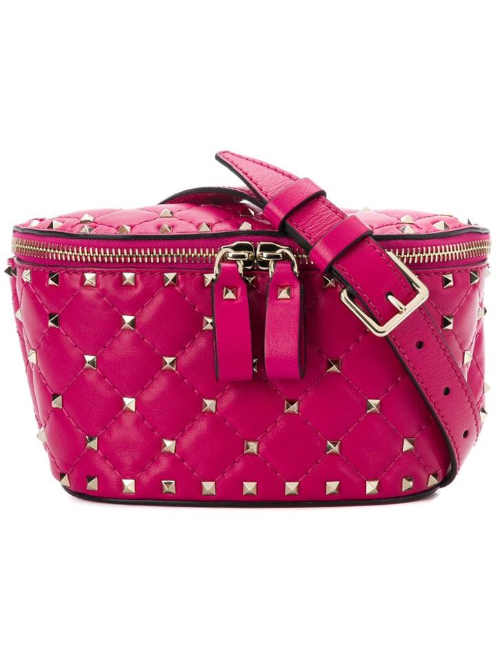 Valentino Valentino Garavani Rockstud Spike Belt Bag - Pink
