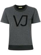 Versace Jeans Logo Applique T-shirt - Grey