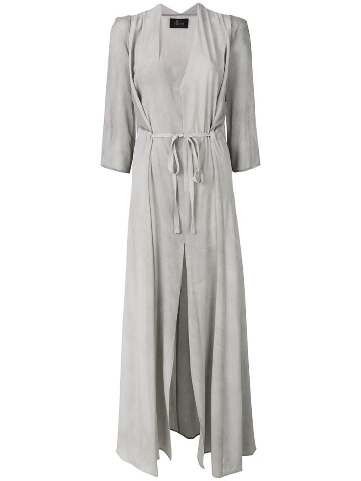 Lost & Found Ria Dunn Cut-out Long Dress - Grey