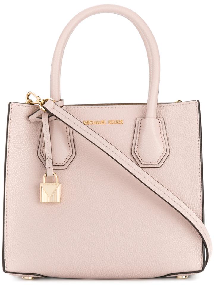 Michael Michael Kors Mercer Crossbody Bag - Pink & Purple