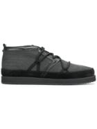Volta Lightweight Wax Sneakers - Black