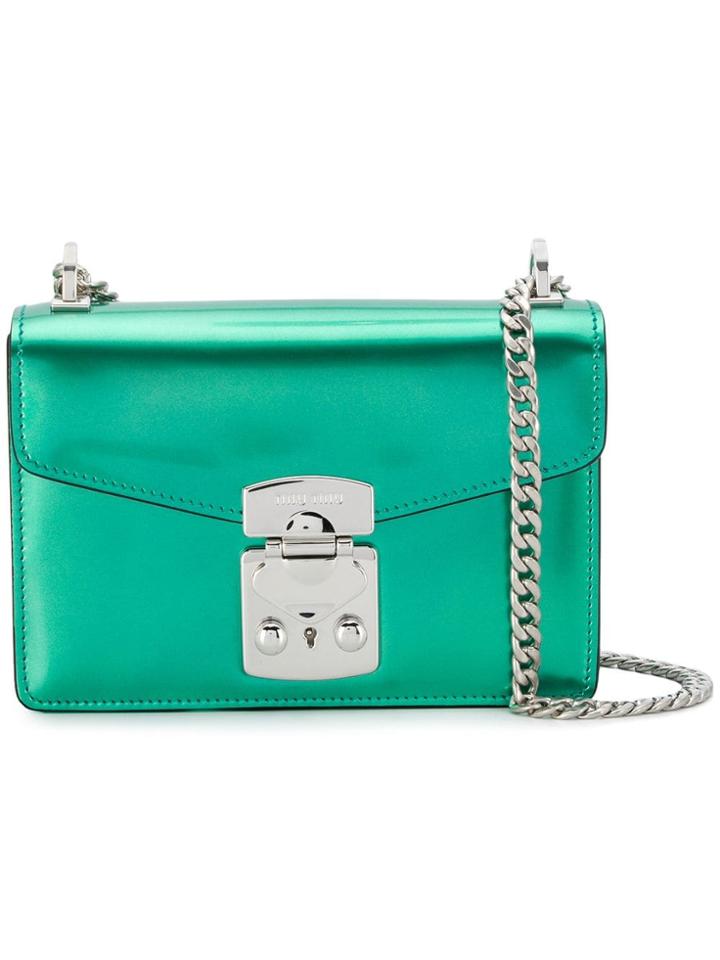 Miu Miu Box Crossbody Bag - Green
