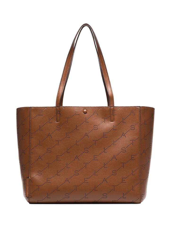 Stella Mccartney Stella Sml Tote Bg - Brown