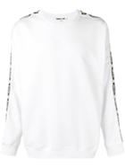 Mcq Alexander Mcqueen Logo Tape Sweatshirt - White