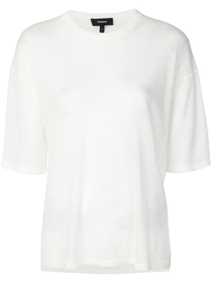 Theory Boyfriend T-shirt - White