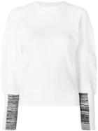Sport Max Code Crew Neck Sweatshirt - White