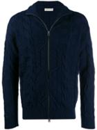 Etro Cable Knit Cardigan - Blue