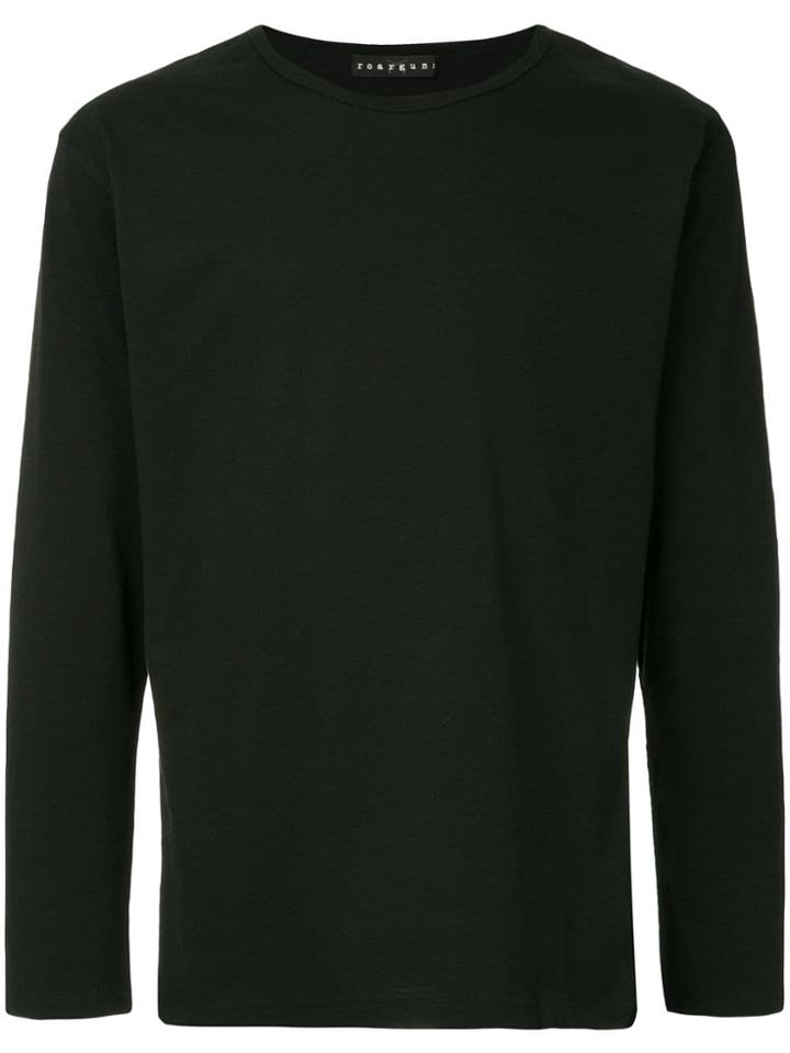 Roarguns Floral Guns Print Top - Black