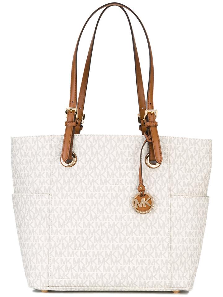 Michael Michael Kors - Tote Bag - Women - Cotton/polyester/pvc - One Size, Women's, Nude/neutrals, Cotton/polyester/pvc