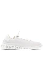 Dkny Toggle Fastened Sneakers - White