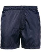Islang Classic Slim-fit Swim Shorts - Blue