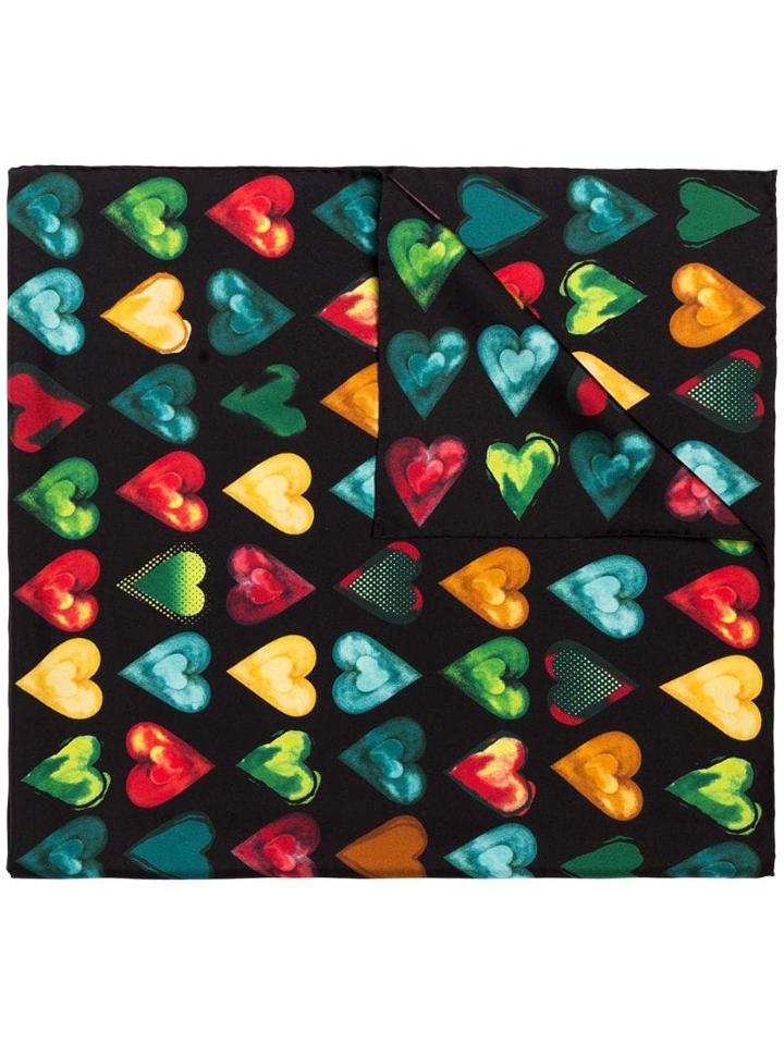 Versace Heart Print Scarf - I7080
