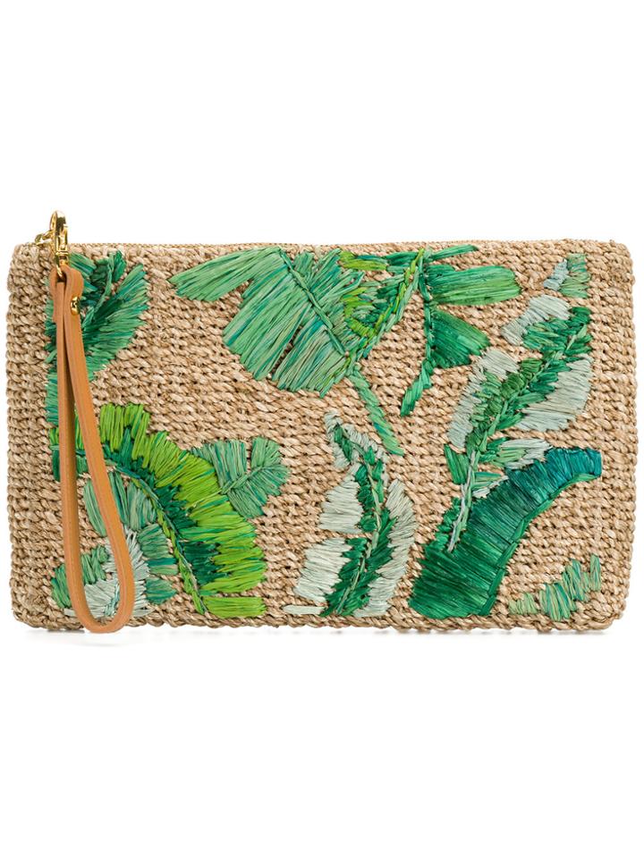 Aranaz Nanagrama Clutch - Nude & Neutrals