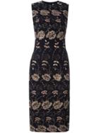 Givenchy Floral Embroidered Shift Dress