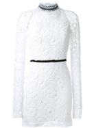 Manning Cartell Square Limits Mini Dress, Women's, Size: 12, White, Polyester