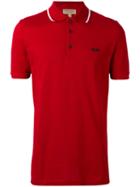 Burberry - Short Sleeve Polo Shirt - Men - Cotton - Xs, Red, Cotton