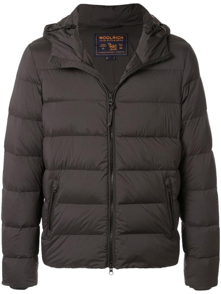 Woolrich Quilted Puffer Jacket - Black