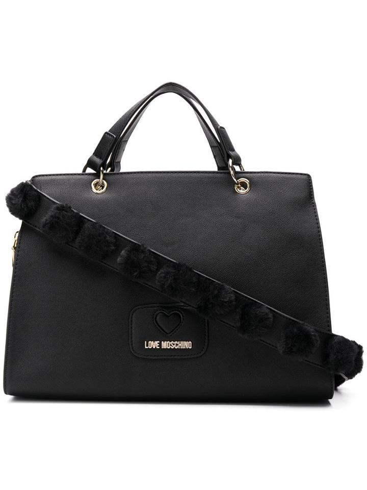 Love Moschino Square Tote Bag - Black