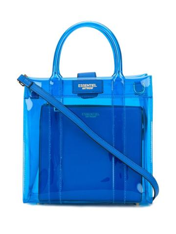 Essentiel Antwerp Smooch Translucent Shoulder Bag - Blue