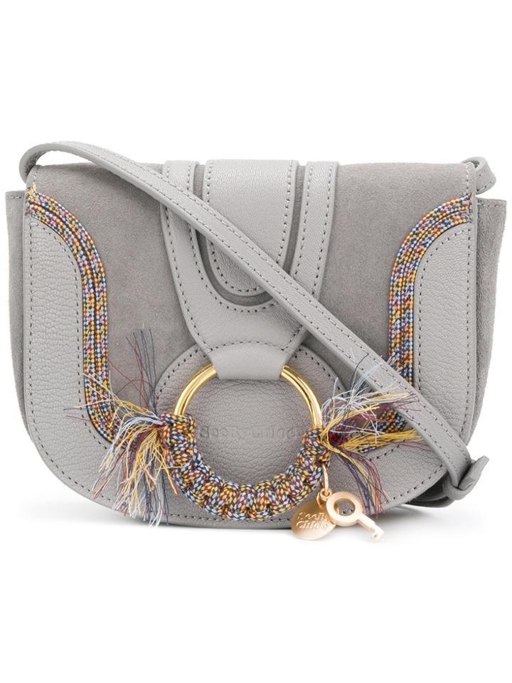 See By Chloé Hana Cross Body Bag - Grey