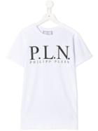 Philipp Plein Junior P.l.n T-shirt - White