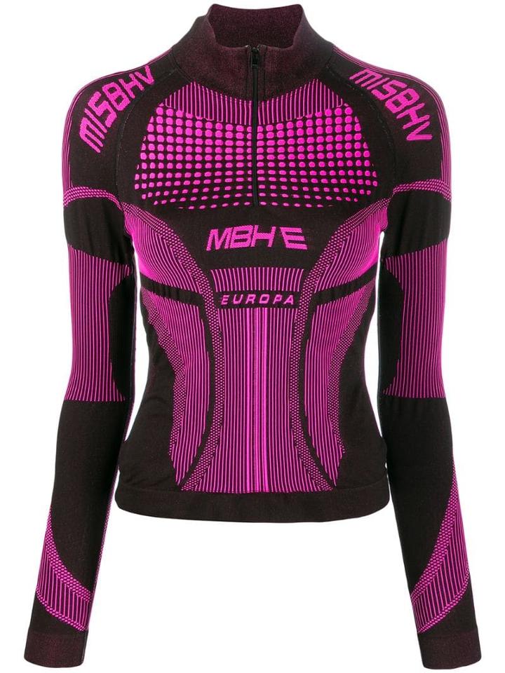 Misbhv Fitted Active Future Top - Black