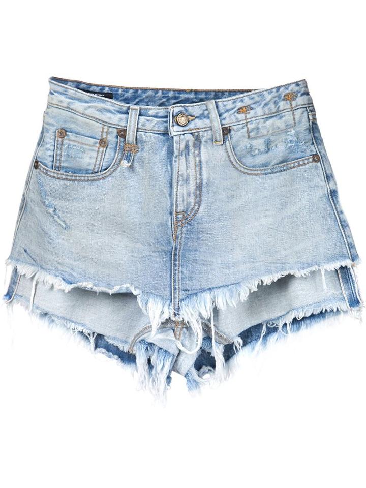 R13 Double Layer Shorts