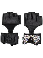 Karl Lagerfeld K/party Gloves - Black