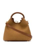 Elleme Baozi Raffia Top Handle Bag - Brown