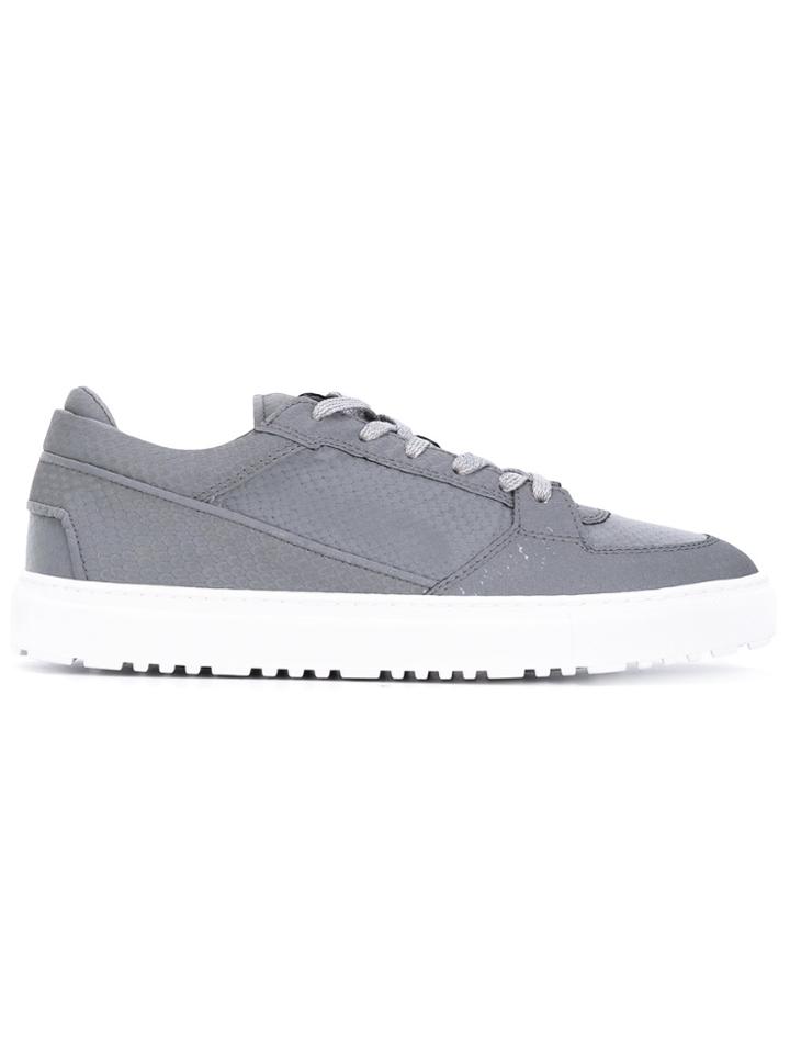 Etq. Snake Low Top Sneakers - Grey