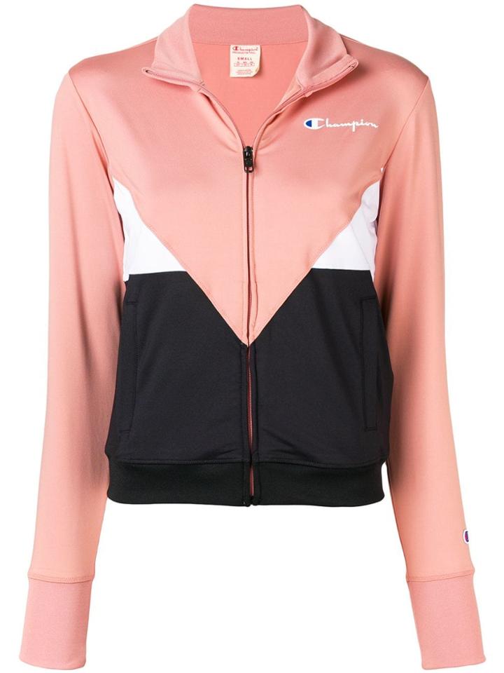 Champion Full Zip Sweater - Pink