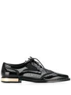 Dolce & Gabbana Brogue Detail Derby Shoes - Black