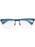 Mykita Rectangular Glasses - Blue