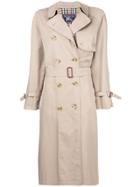 Burberry Vintage 1990's Classic Trench Coat - Neutrals