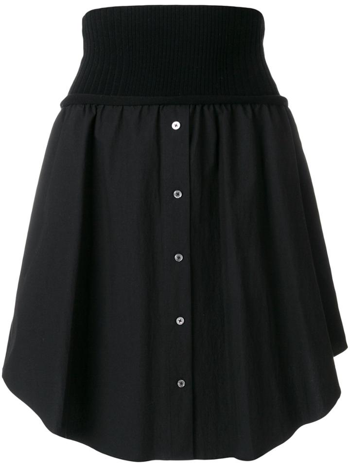 Alexander Wang Button Up Skirt - Black