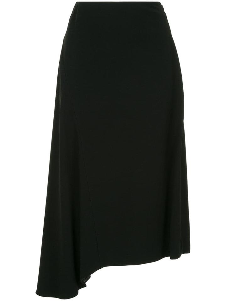 Jil Sander Felce Flared Skirt - Black