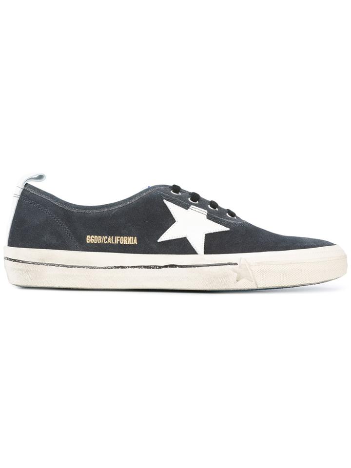 Golden Goose Deluxe Brand Suede California Sneakers - Blue