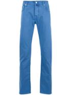 Jacob Cohen Regular Jeans, Men's, Size: 30, Blue, Cotton/spandex/elastane