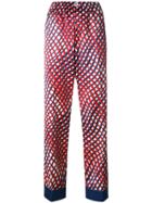 F.r.s For Restless Sleepers Etere Pyjama Trousers - Red