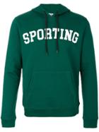 Msgm Sporting Hoodie - Green