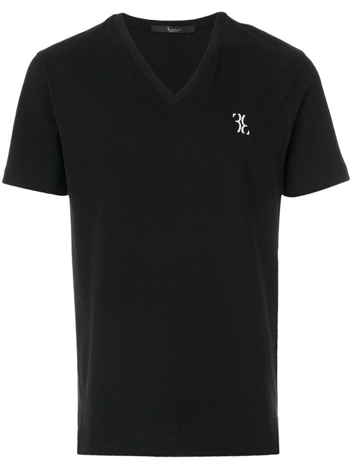 Billionaire V-neck T-shirt - Black